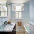 white wood shutter louver hardwood plantation shutters from China